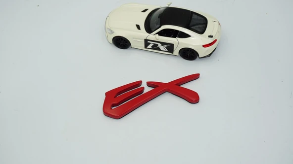 DK Tuning Lancer EX Bagaj Kırmızı Yazı Logo Arma - 3
