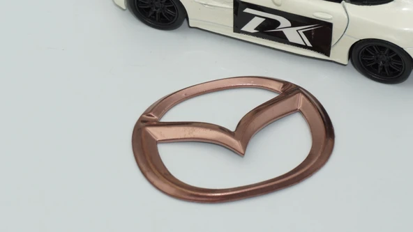 DK Tuning Mazda 2 3 6 RX7 Direksiyon Göbeği Bronz ABS Logo Arma - 4