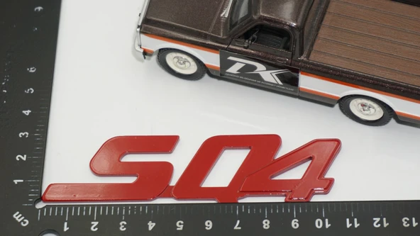 DK Tuning SQ4 Kırmızı Bagaj Logo Arma Maserati ile Uyumlu - Resim 5