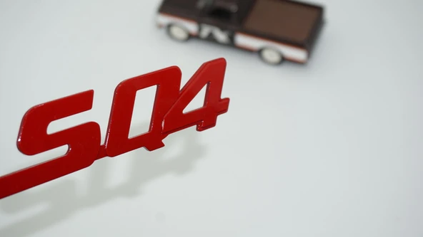 DK Tuning SQ4 Kırmızı Bagaj Logo Arma Maserati ile Uyumlu ürün görseli