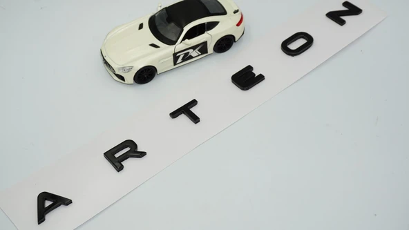 DK Tuning VW Volkswagen Arteon Bagaj Siyah ABS Yazı Logo Amblem - Resim 3