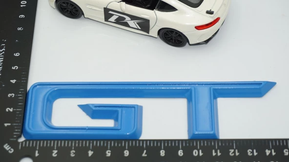 DK Tuning Mustang GT Bagaj Mavi Logo Arma Ford İle Uyumlu - Resim 4