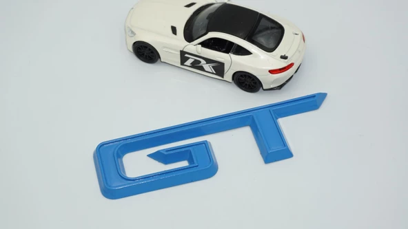 DK Tuning Mustang GT Bagaj Mavi Logo Arma Ford İle Uyumlu - Resim 5