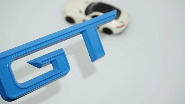 DK Tuning Mustang GT Bagaj Mavi Logo Arma Ford İle Uyumlu ürün görseli