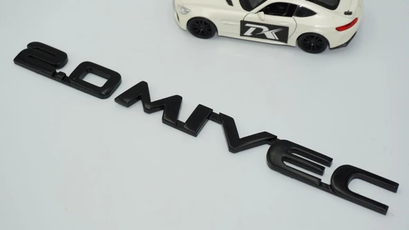 DK Tuning Lancer MIVEC 2.0 Siyah Bagaj Yazı Logo Mitsubishi İle Uyumlu - Resim 4