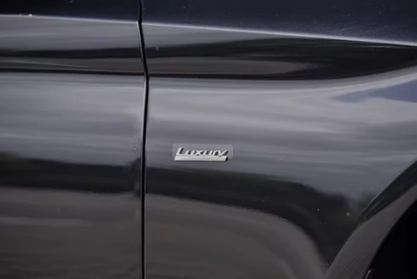 DK Tuning Bmw LuxuryLine Logo Yan Çamurluk Logo Amblem Arma Seti - Resim 3