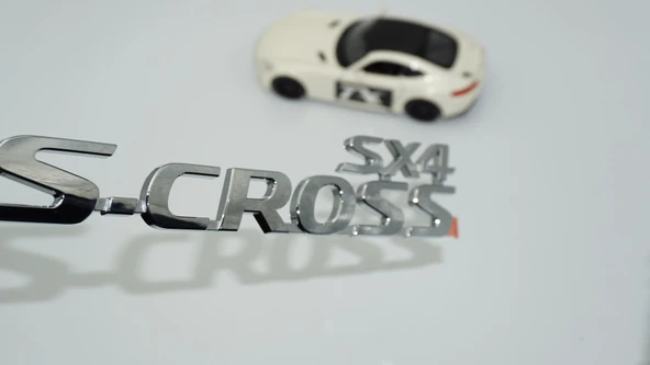 DK Tuning SX4 S-Cross Bagaj Krom Yazı Logo Suzuki İle Uyumlu
