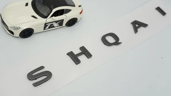 DK Tuning Qashqai J12 Koyu Gri ABS Bagaj Yazı Logo Nissan İle Uyumlu - 4