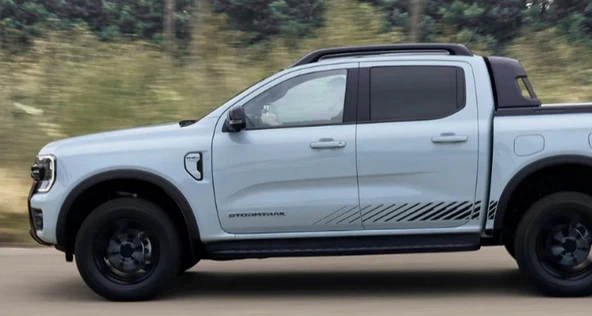 DK Tuning Ranger Stormtrak Bagaj Siyah Yazı Logo Ford İle Uyumlu - Resim 3