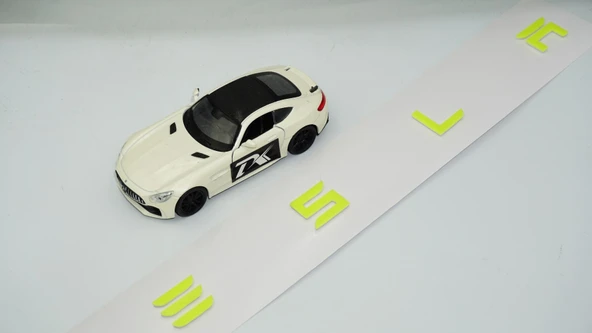 DK Tuning Tesla Model 3 Y S X Series Bagaj Fosfor Renk Uzun Yazı Logo - Resim 3