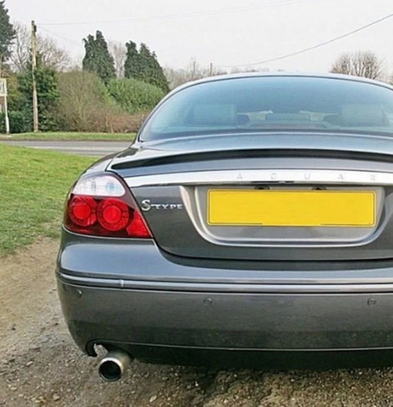 DK Tuning S Type Gri Bagaj Yazı Logo 2001 2010 Jaguar İle Uyumlu - 2
