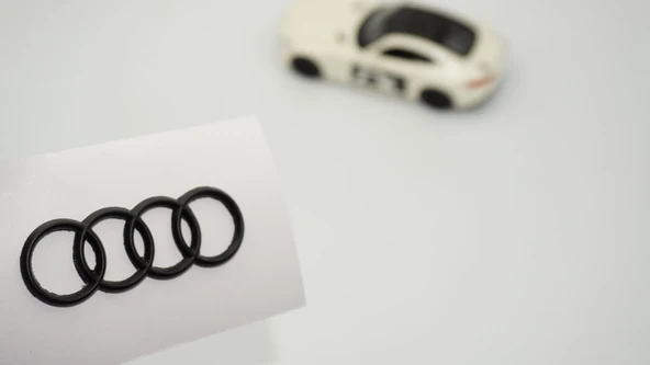 DK Tuning Direksiyon Siyah Logo Arma Audi İle Uyumlu - 2