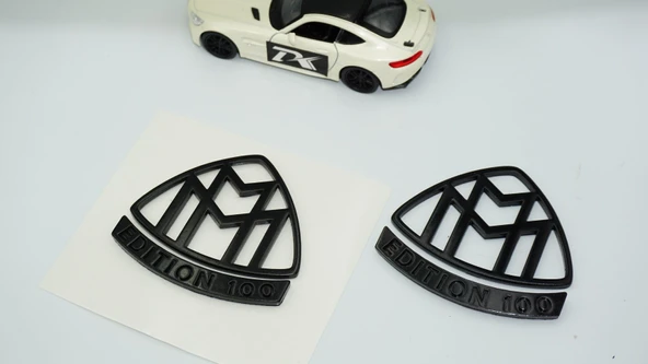 DK Tuning Maybach Edition 100 Yan Kanatlar Siyah Logo Arma Seti - 3