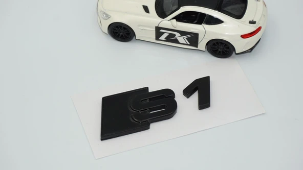 DK Tuning S1 Siyah 3M Bagaj Logo Audi İle Uyumlu - 3
