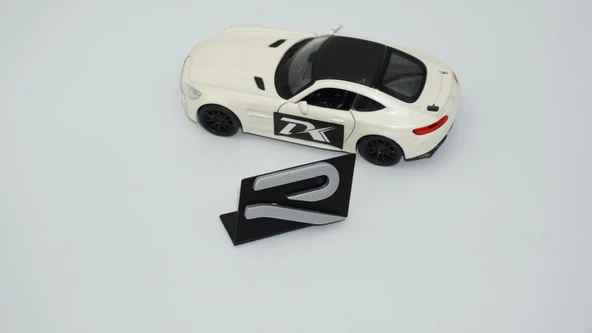 DK Tuning Volkswagen R Line Yeni Nesil Ön Panjur Gri Logo Arma - Resim 3