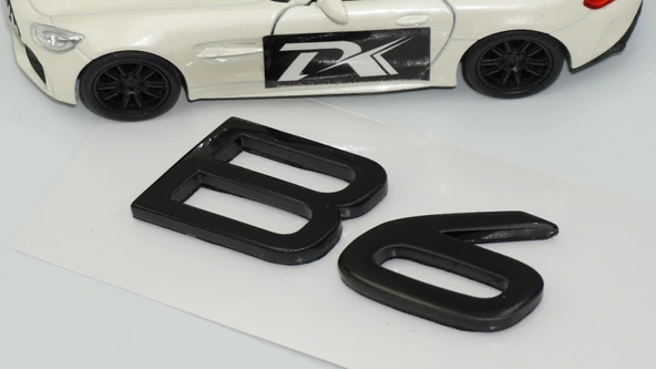 DK Tuning B6 C-S-V-XC Siyah Bagaj Yazı Logo Volvo ile Uyumlu - Resim 4