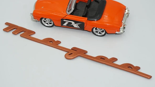 DK Tuning Mazda Japon Versiyon Bronz ABS Kaput Bagaj Yazı Logo Arma - 4