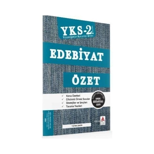 Delta Kültür YKS 2. Oturum Edebiyat Özet