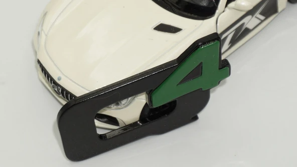 DK Tuning Alfa Romeo Q4 Yeşil Siyah Bagaj Logo Arma - Resim 4