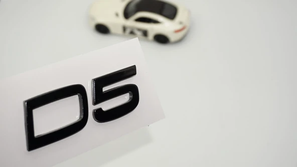 DK Tuning D5 C-S-V-XC Siyah Bagaj Yazı Logo Volvo ile Uyumlu ürün görseli