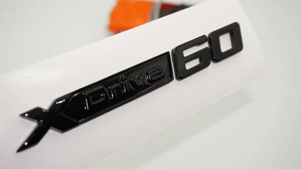 DK Tuning XDrive 60 Bagaj Siyah Yeni Nesil Yazı Logo Bmw İle Uyumlu ürün görseli