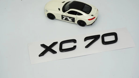 DK Tuning XC70 Siyah ABS Bagaj Yazı Logo Volvo İle Uyumlu - Resim 3
