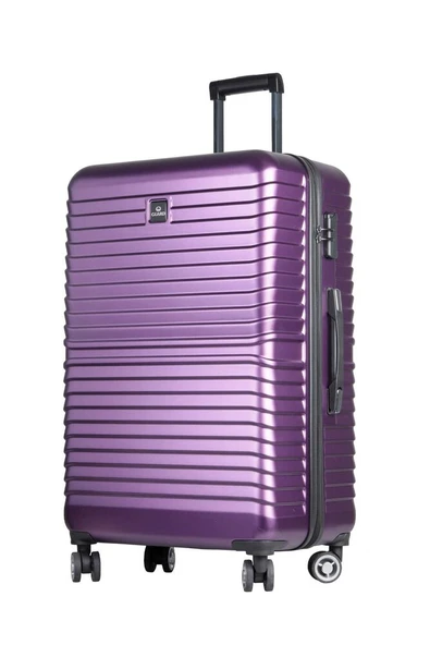 Guard Polikarbon Kırılmaz Mürdüm Seyahat Valizi 3'lü Set P1811 - Resim 10