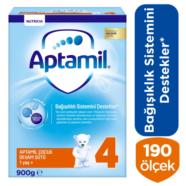 Aptamil 4 Çocuk Devam Sütü 900 g 1 Yaş+