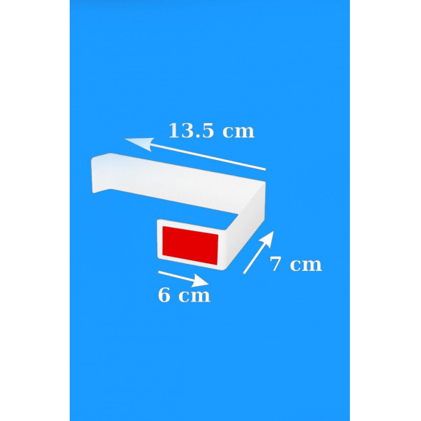 Risingmaber Metal Beyaz Yapışkanlı Tuvalet Kağıtlık - 8