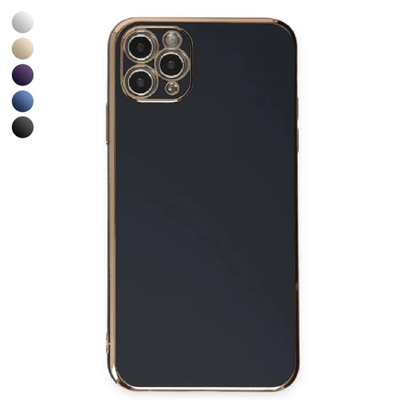 iPhone 11 Pro Kılıf Luxury Seri Kamera Korumalı Silikon Kapak