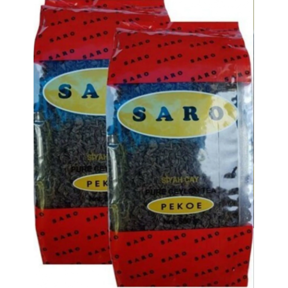 Saro Pekoe Siyah Dökme Çay 1000 GR