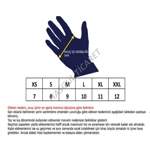 Hsgl Bisiklet Sporcu RUANT Siyah Uzun Parmak  Ergonomik Eldiven ELD - 2