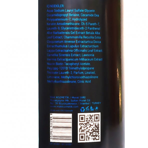 Ms Kalsedon PROFESSSIONAL Pro Keratin,Silk Hacim Dolgunluk  Şampuan 750ml - 6