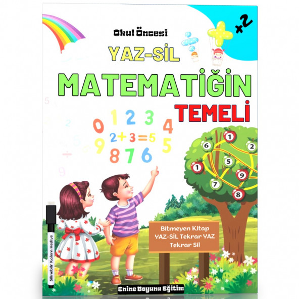 Okul Öncesi Matematiğin Temeli YAZ-SİL Kitabı