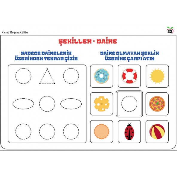 Okul Öncesi Matematiğin Temeli YAZ-SİL Kitabı - 7
