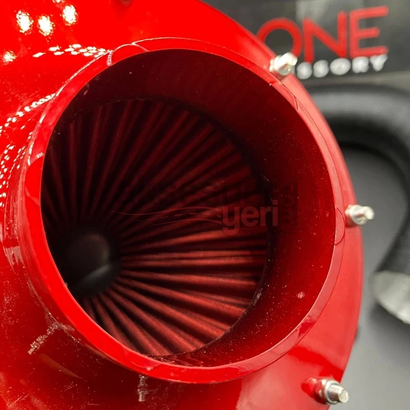 K&N Kn Performans Artırıcı Apollo Tip Açık Hava Filtresi 6.5cm Kırmızı Renk - Yüksek Performans - 5
