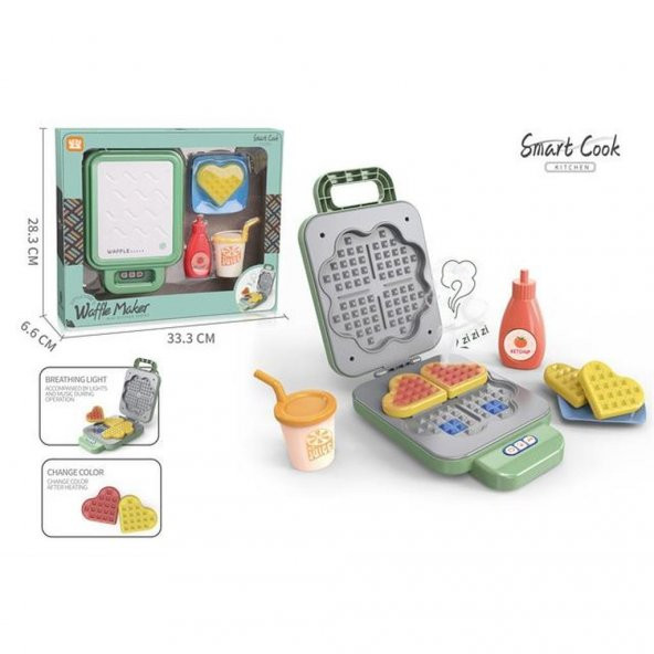 Vardem Waffle Makinesi Seti - Sesli ve Işıklı - Vardem - 2