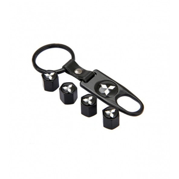 MITSUBISHI LOGOLU METAL ANAHTARLIK VE LOGOLU SİBOP KAPAKLARI ürün görseli