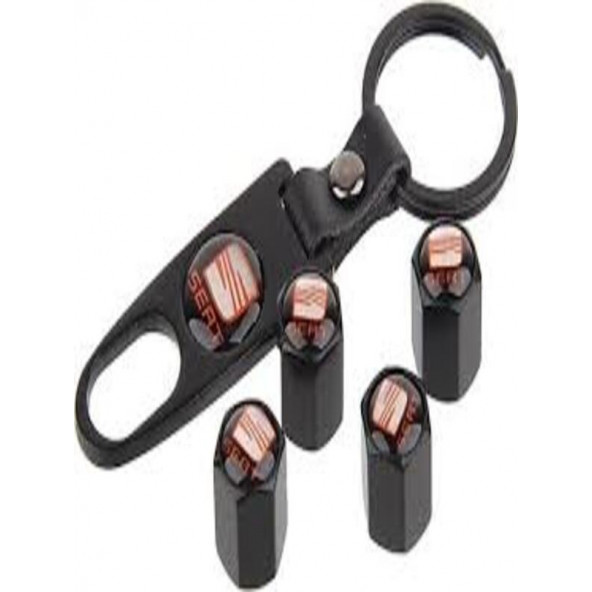 SEAT LOGOLU METAL ANAHTARLIK VE LOGOLU SİBOP KAPAKLARI - 3