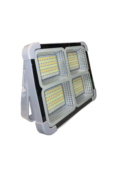Ucuz Geldi Seyyar Solar Led Projektör Cata 200w Güneş Enerjili Portatif Led Işık Taşınabilir Sokak Aydınlatması - 4