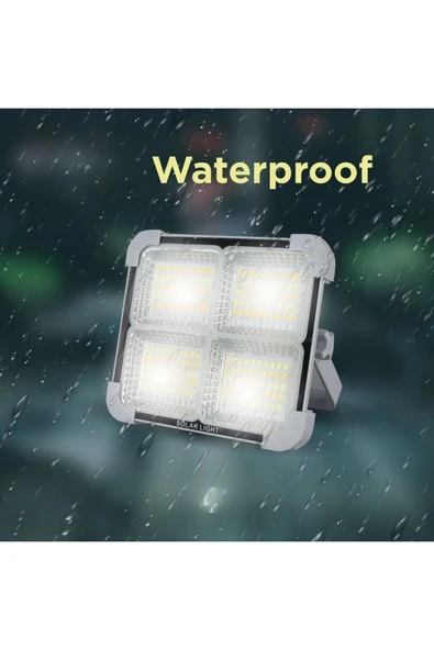Ucuz Geldi Seyyar Solar Led Projektör Cata 200w Güneş Enerjili Portatif Led Işık Taşınabilir Sokak Aydınlatması - 8