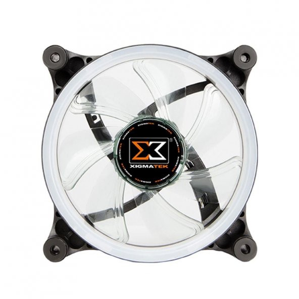 Xigmatek SC120 EN9719 RGB 3pin Kasa Fanı, 120x120x25mm