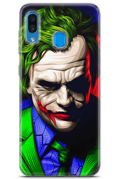 Samsung Galaxy A20 Uyumlu Kılıf Opus 22 Joker Tablo Kap Sky