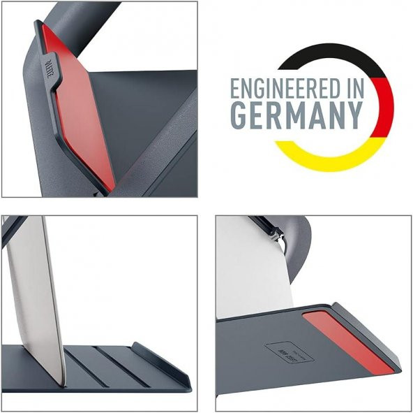 Leitz Ergo Cosy Ayarlanabilir Laptop Standı Gri - KOD:64260089 - 4
