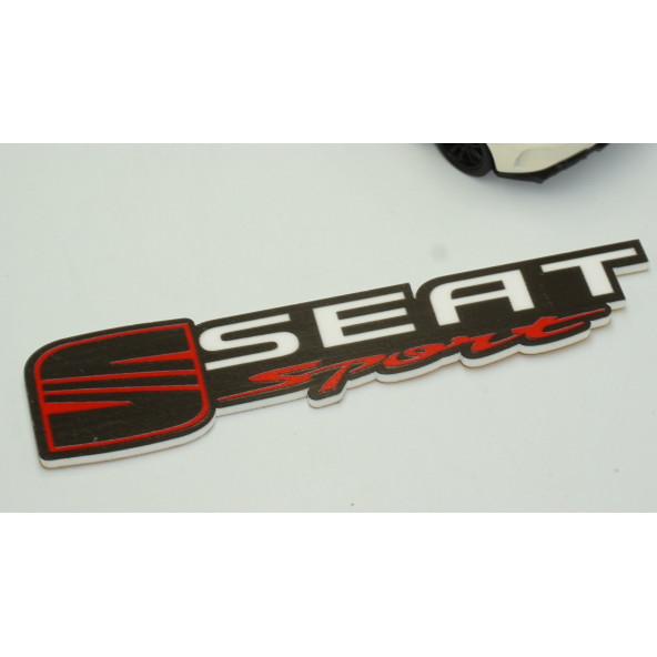 DK Seat Sport Logo Epoksi ABS Bagaj 3M 3D Logo Arma - 3