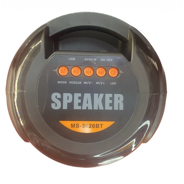 MS 3626 Led Işıklı Bluetooth Hoparlör - 3