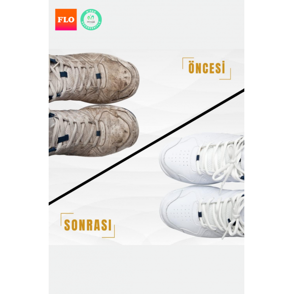 Flo Beyaz Ayakkabı Boyası 75 ml / Beyaz Spor Ayakkabı Boyası/ Beyaz Deri Ayakkabı Taban Boya - 7