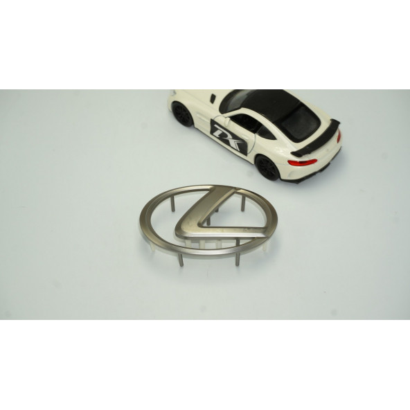 DK Lexus Direksiyon Göbeği Tırnaklı Krom Logo Orjinal Ürün - 2