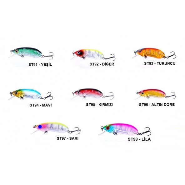 Avmatik MG010 Crankbait 6 Cm Suni Yem