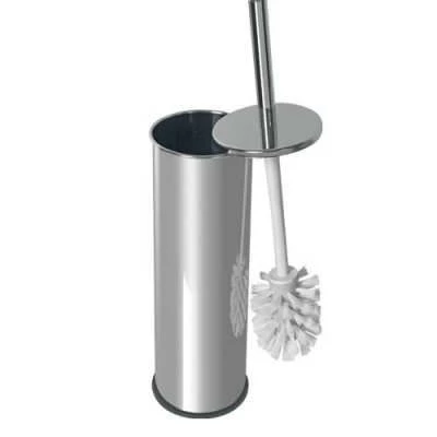 Wc Fırçası + Krom 3 Litre Çöp Kovası İkili Set - 3